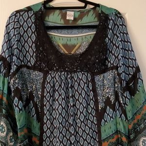 Multi color top, Billa, 2x